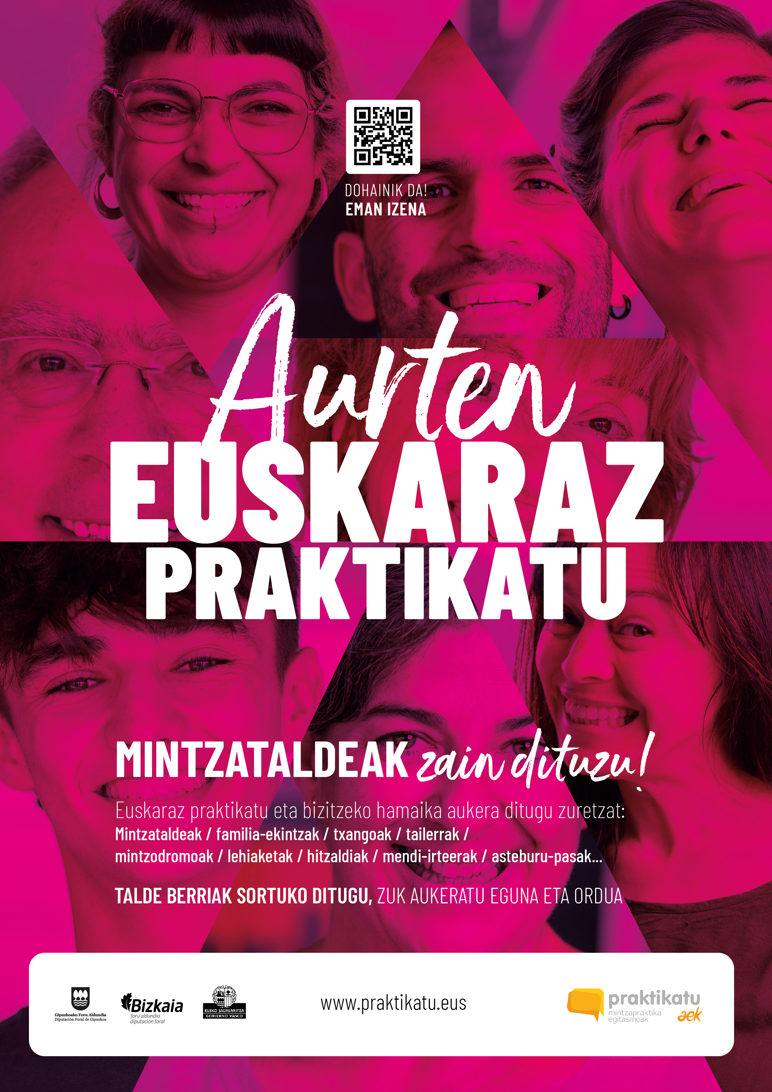 AURTEN EUSKARAZ PRAKTIKATU